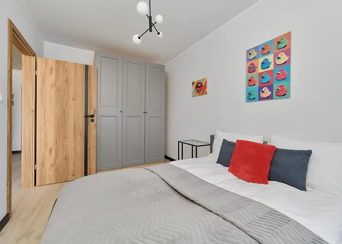 Apartmán Fresh & Stylish In With Parking & Balcony By Renters Poznaň