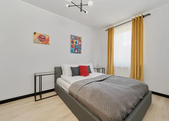 Apartmán Fresh & Stylish In With Parking & Balcony By Renters *