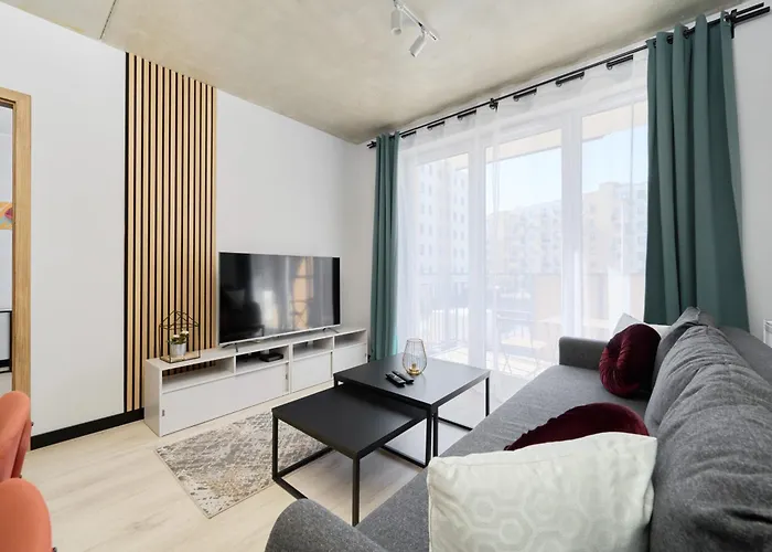 Apartmán Fresh & Stylish In With Parking & Balcony By Renters Poznaň