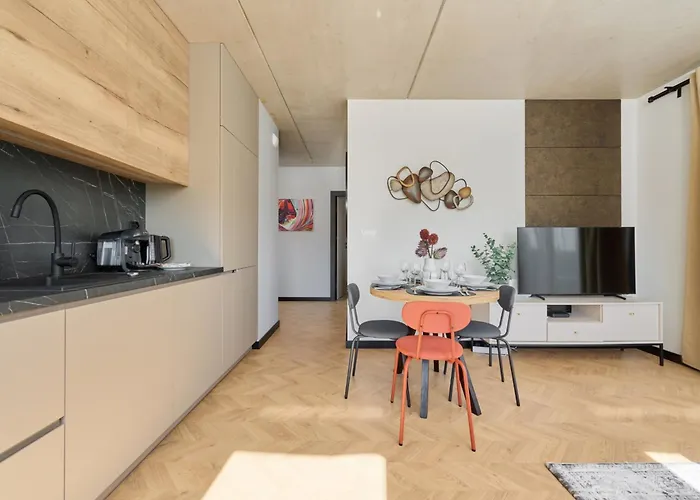 Apartmán Fresh & Stylish In With Parking & Balcony By Renters Poznaň